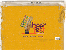 Tablet Screenshot of 2005.belgradebeerfest.com